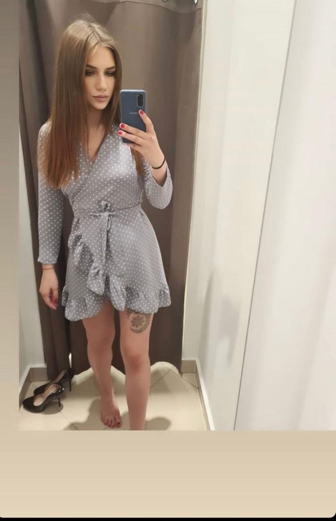 Эскорт модель Саша